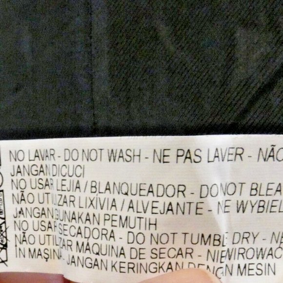 Cream Jacket Black Stripe Zara Basic Winter White Office Work Wear Woman S - Picture 9 of 10